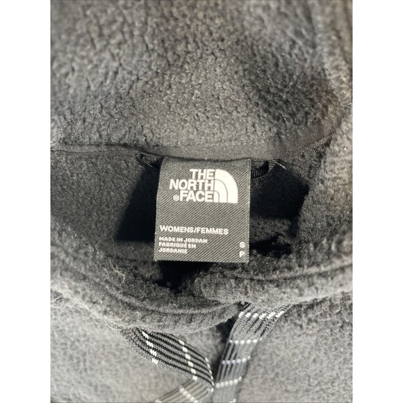 The North Face Women’s Black Fuzzy Fleece Hoodie Size Small - Picture 3 of 6